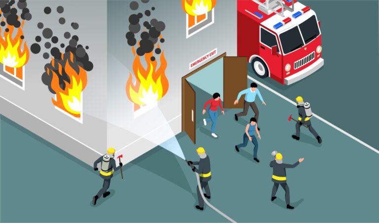Fire safety regulations for businesses – Compliance, protection, and risk prevention.